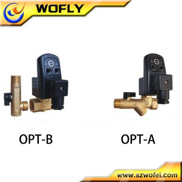 two types air compressor tank test drain valve